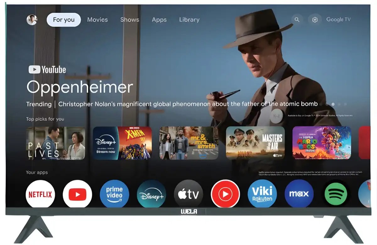Smart TV WELA 65 Polegadas — Modelo: WL-SWA01